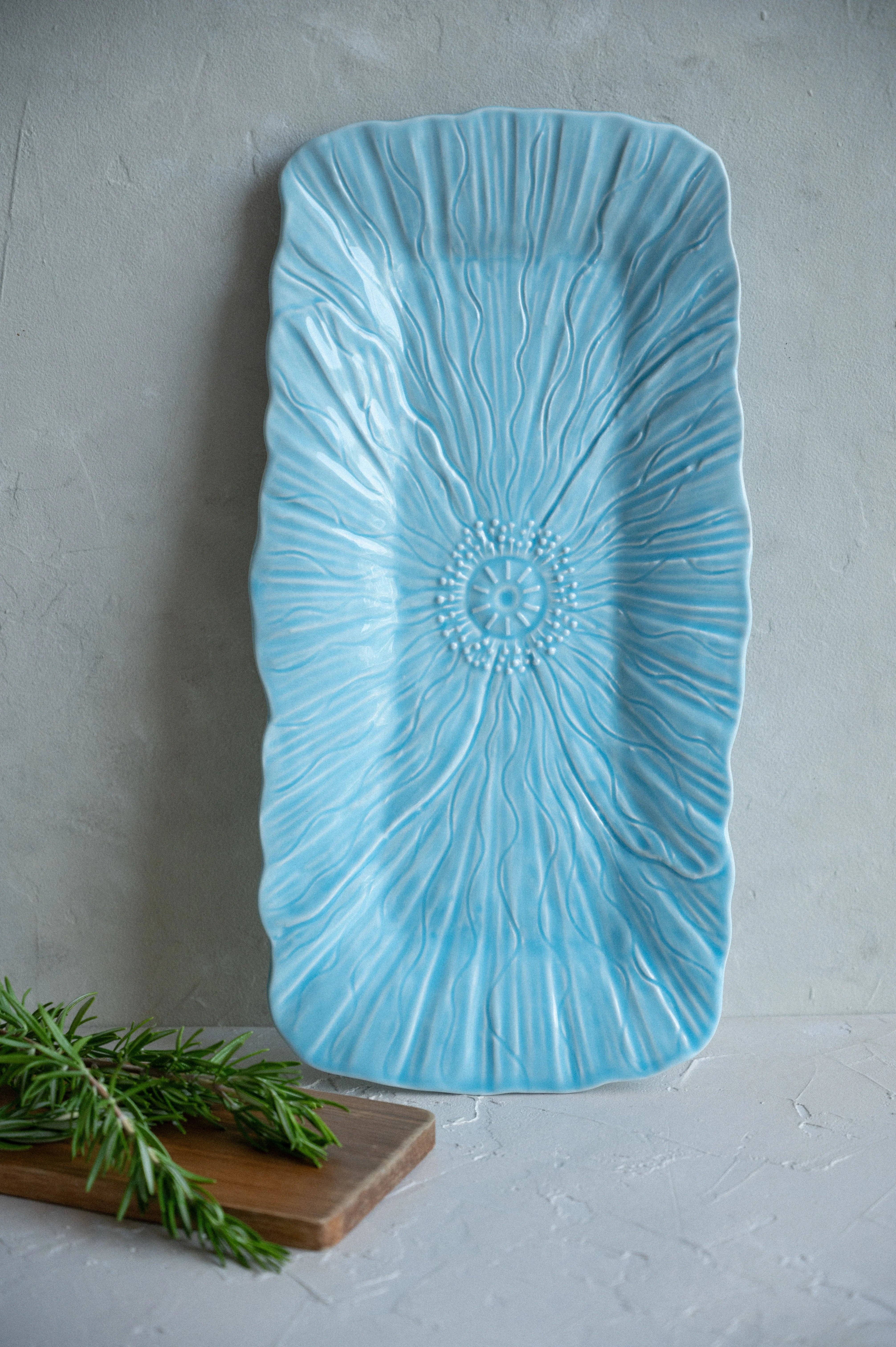 CerAmor Cerâmica – wholesale Serveringsfat – Travessa papoila2