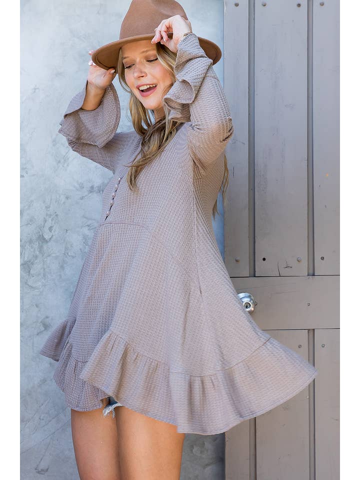 Sweet Lovely by Jen - Wholesale Tunic - Women's - SW275 - Waffle Knit Flare Top68