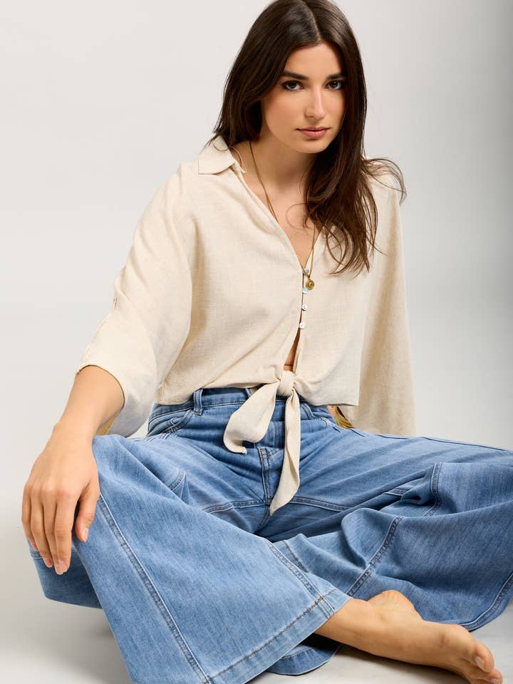 Toxik3 pantalon jean stretch extra-wide nervures for wholesale by Toxik3