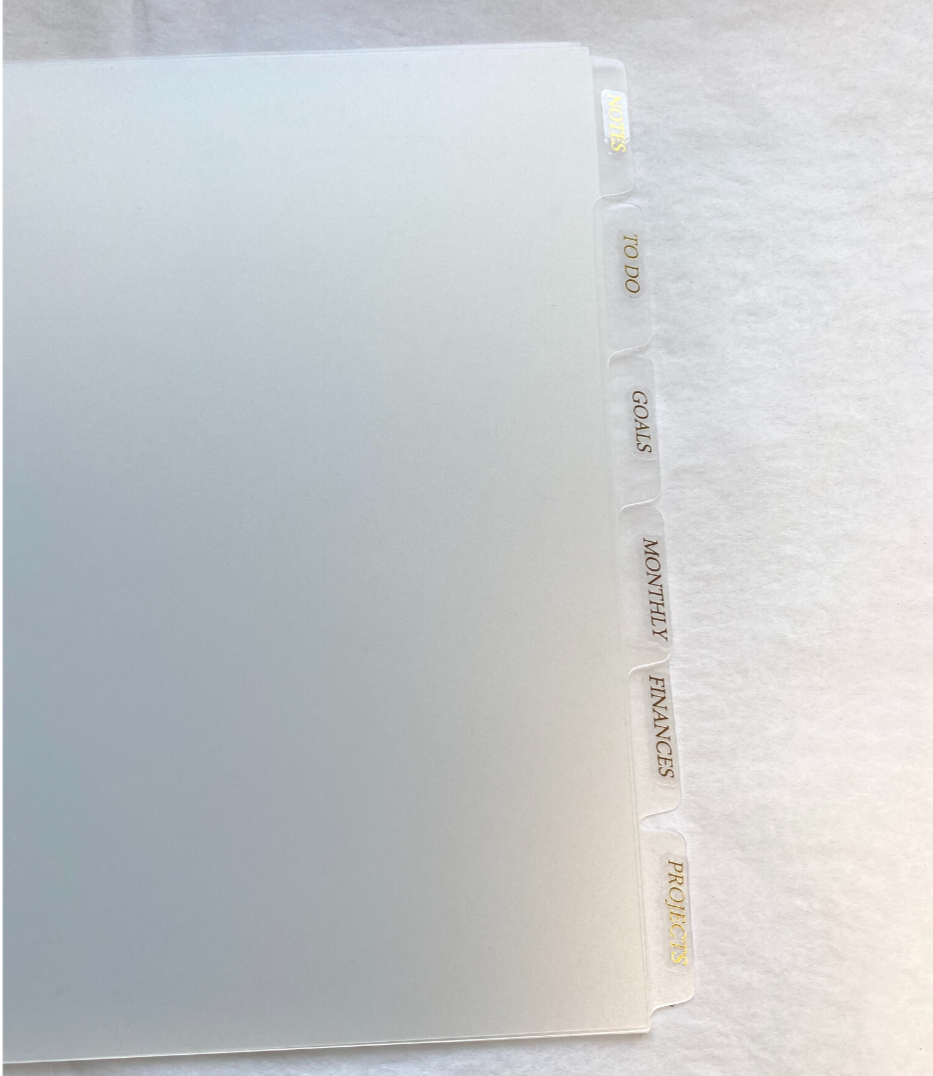 FEMME IRELAND - Wholesale Planner - A5 Dividers 6 Tabs7