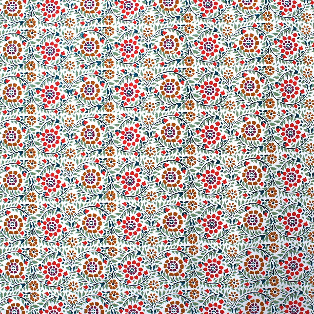 PaperSpree - Wholesale Flat Wrap - Indian Flower Handmade Wrapping Paper3