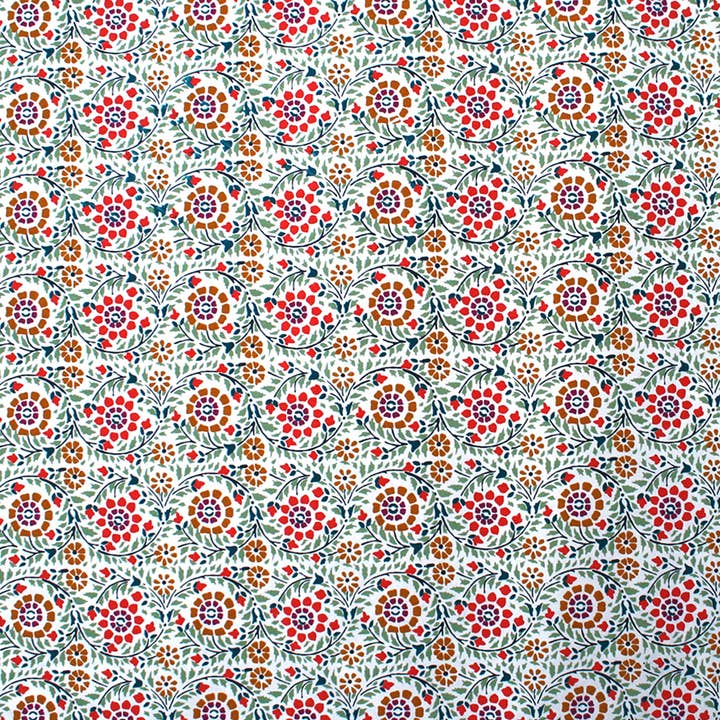 PaperSpree - Wholesale Flat Wrap - Indian Flower Handmade Wrapping Paper3