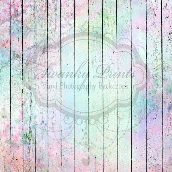 Plancher en bois peint de Pâques SWANKY PRINTS ORIGINAL 6pi x 6pi pour la vente par Swanky Prints