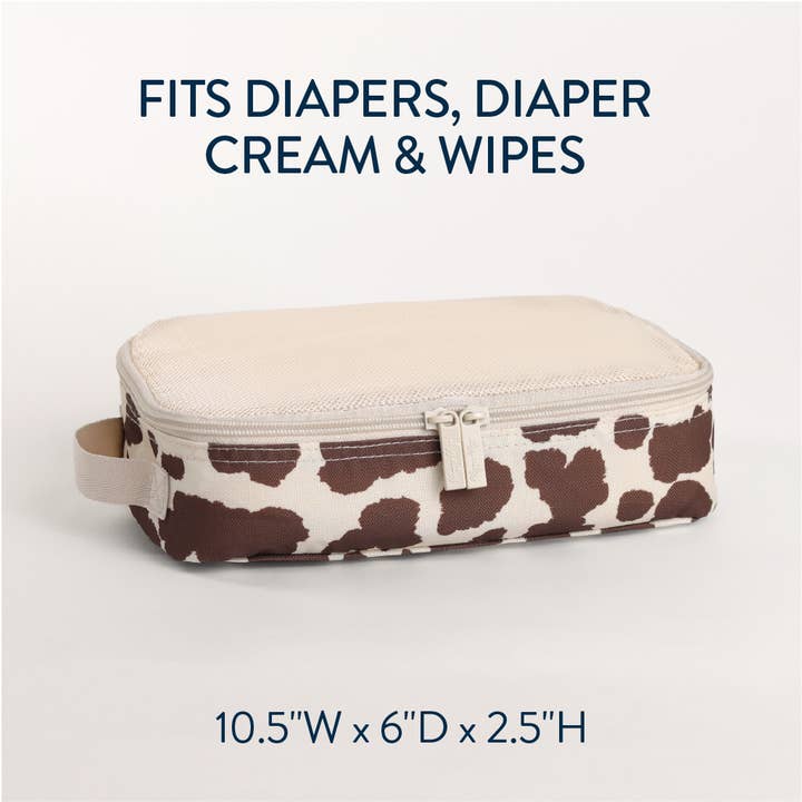 Itzy Ritzy - Wholesale Packing Cube - Giddy Up! Cow Print Pack Like a Boss™ Packing Cubes5