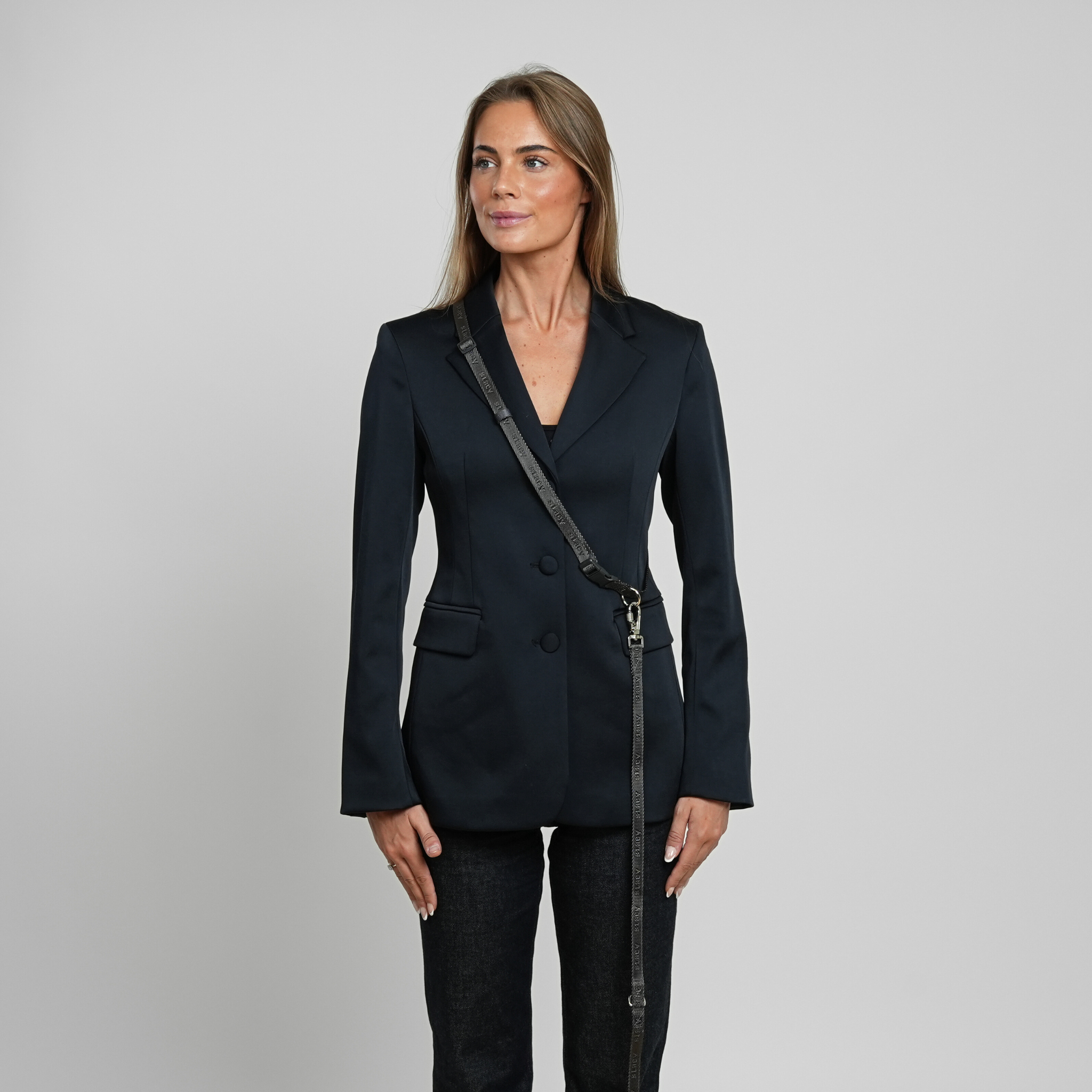 Staey – Großhandel Leine – Hund – Freihändige Hundeleine | Staubiges Blau0