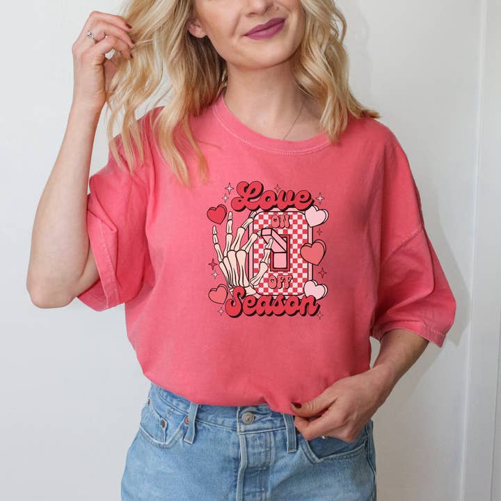 Lover Season | Comfort Colors Graphic T | Valentines T for wholesale by The Kilty Co