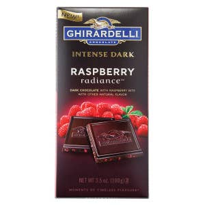L&F Universal Goods - Wholesale Chocolate Bar - Ghirardelli Intense Dark Choco Raspberry Radiance 12/3.5OZ0