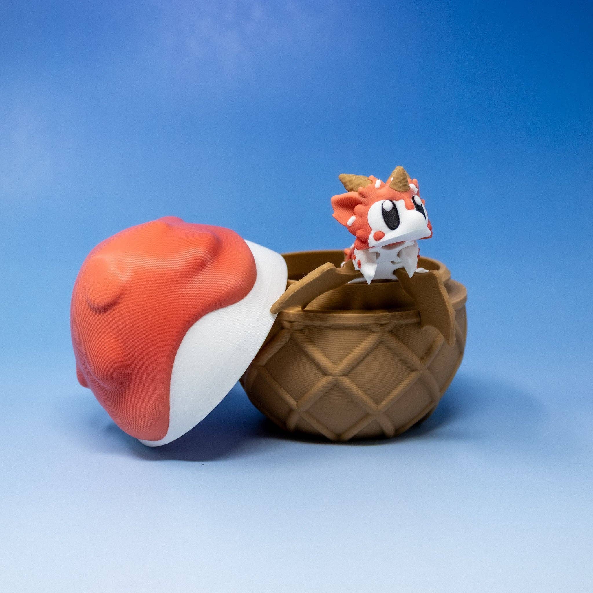 Super Fantastic – wholesale Fidget toy – Kids – Sugar Rush Articulated Dragon & Egg2