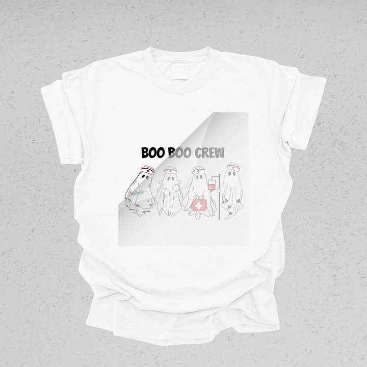 DTF Office - Wholesale Sublimation Transfer - Boo Boo Crew Nurse DTF Transfer2