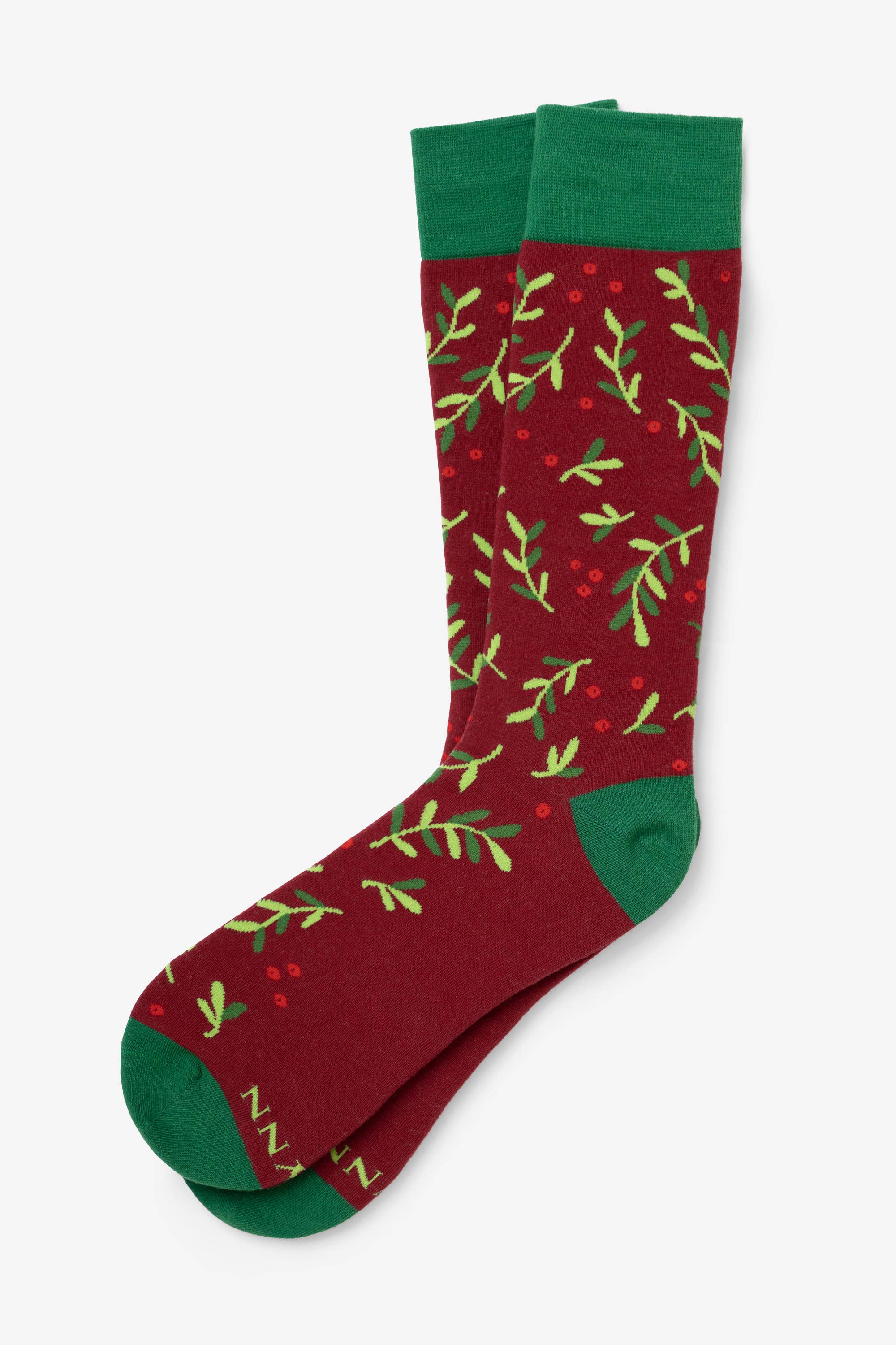 Alynn - Wholesale Socks - Men's - Under the Mistletoe Carded Cotton Sock by Alynn2