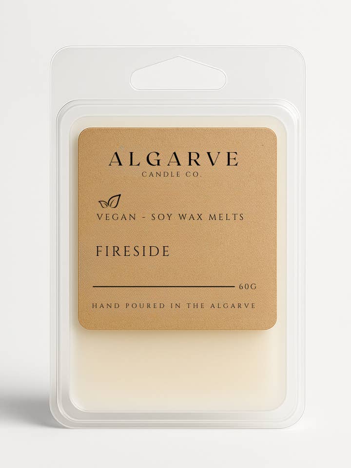 6 Cube - Soy Wax Melts | Fireside for wholesale by Algarve Candle Company