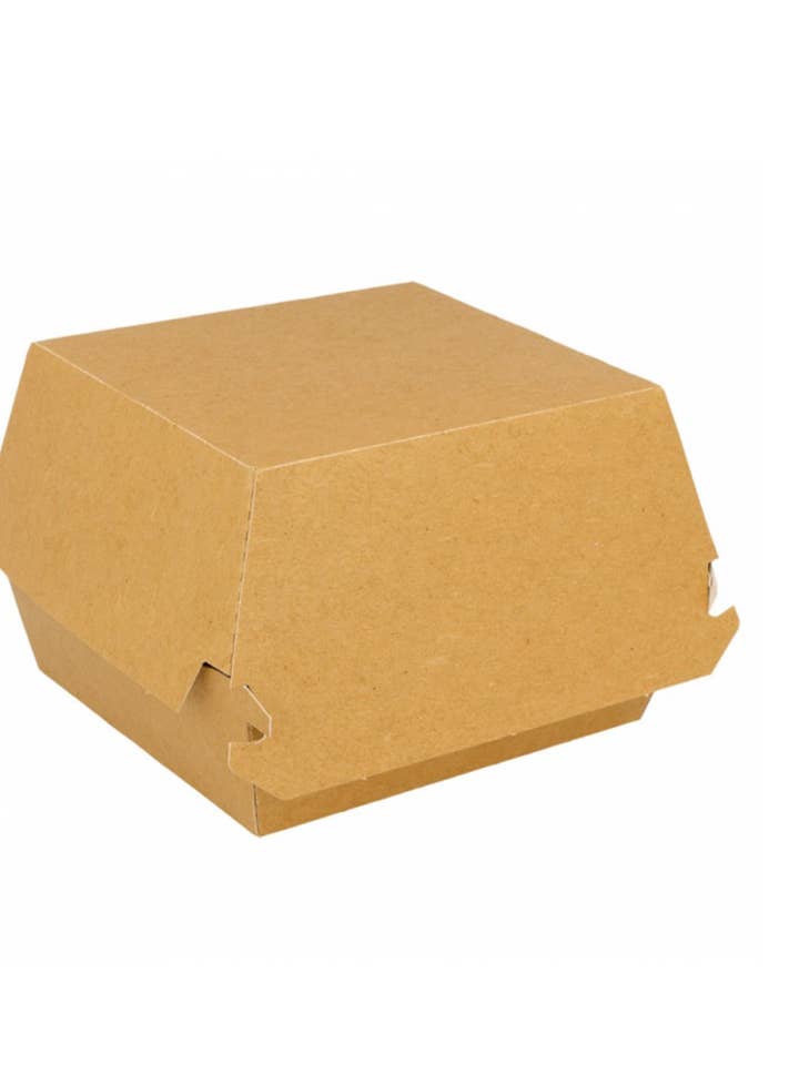 Hamburger-Box, 14 x 12,5 x 5,5 cm, 50 Stück für den Großhandel von Gradisco