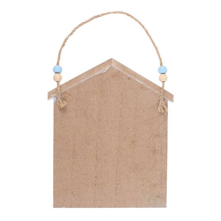 Something Different Wholesale - Wholesale Wall Accent - Blue Life Ring Beach Hut Hanging Decoration3