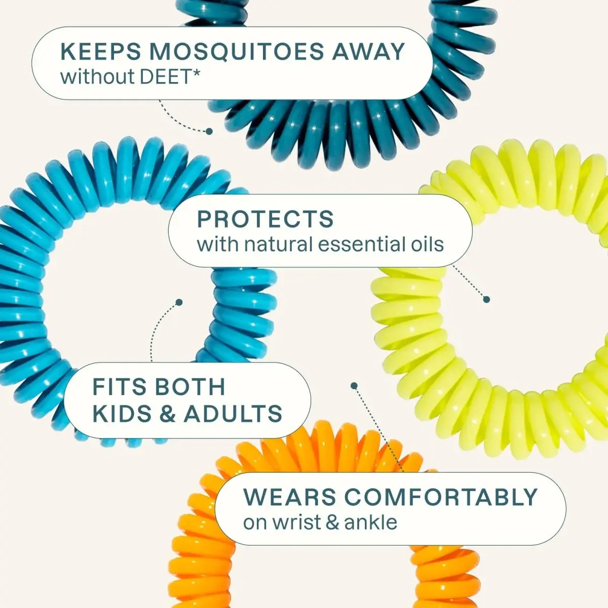 Cliganic - Wholesale Insect Repellent - Mosquito Repellent Bracelets1