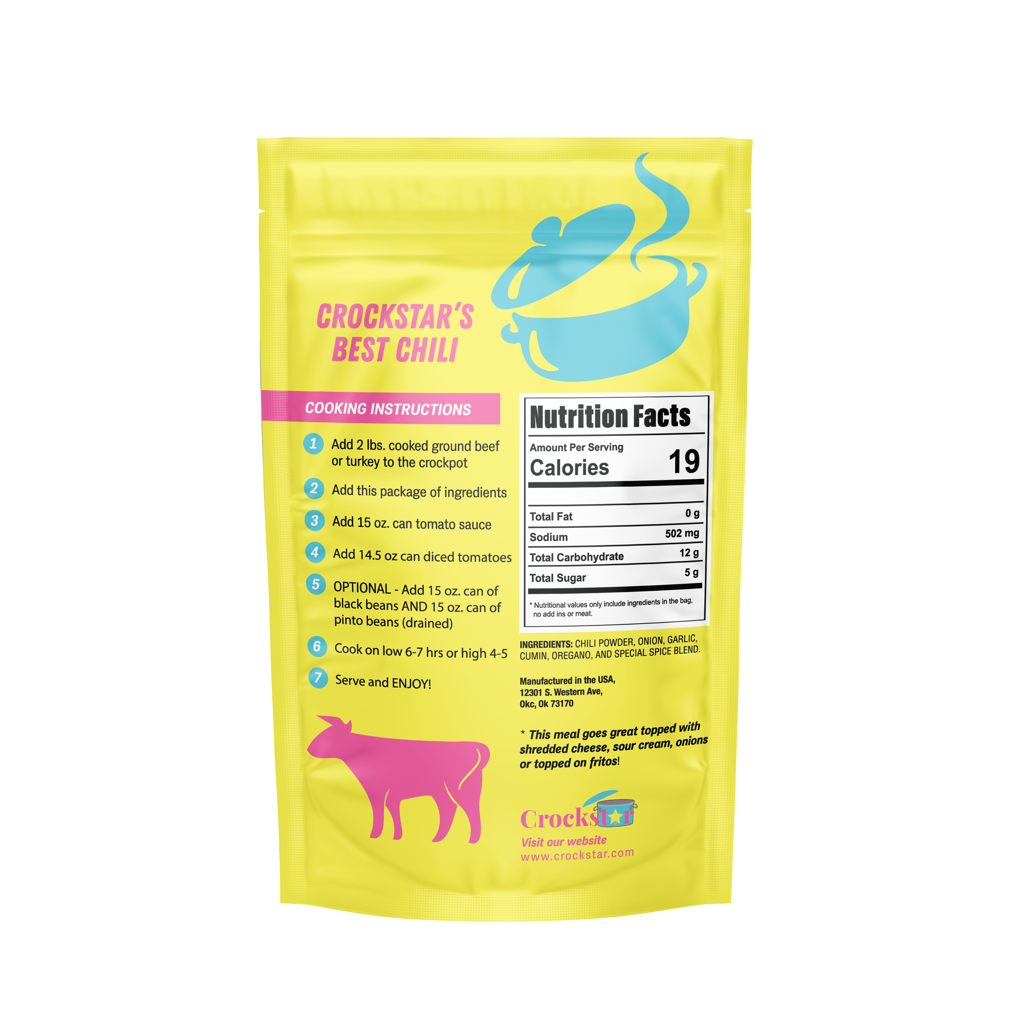 Crockstar Dinner Club – Großhandel Gewürzmischungen – Das beste Chili von Crockstar1