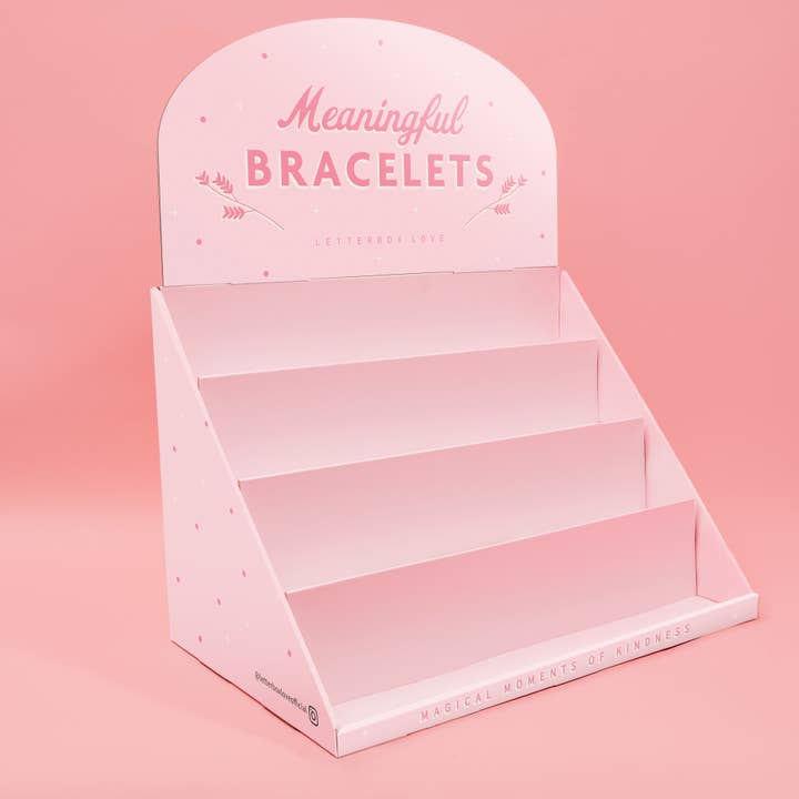 Letterbox Love Bracelets - Wholesale Jewelry Stand & Display - Letterbox Love Bracelet Stand