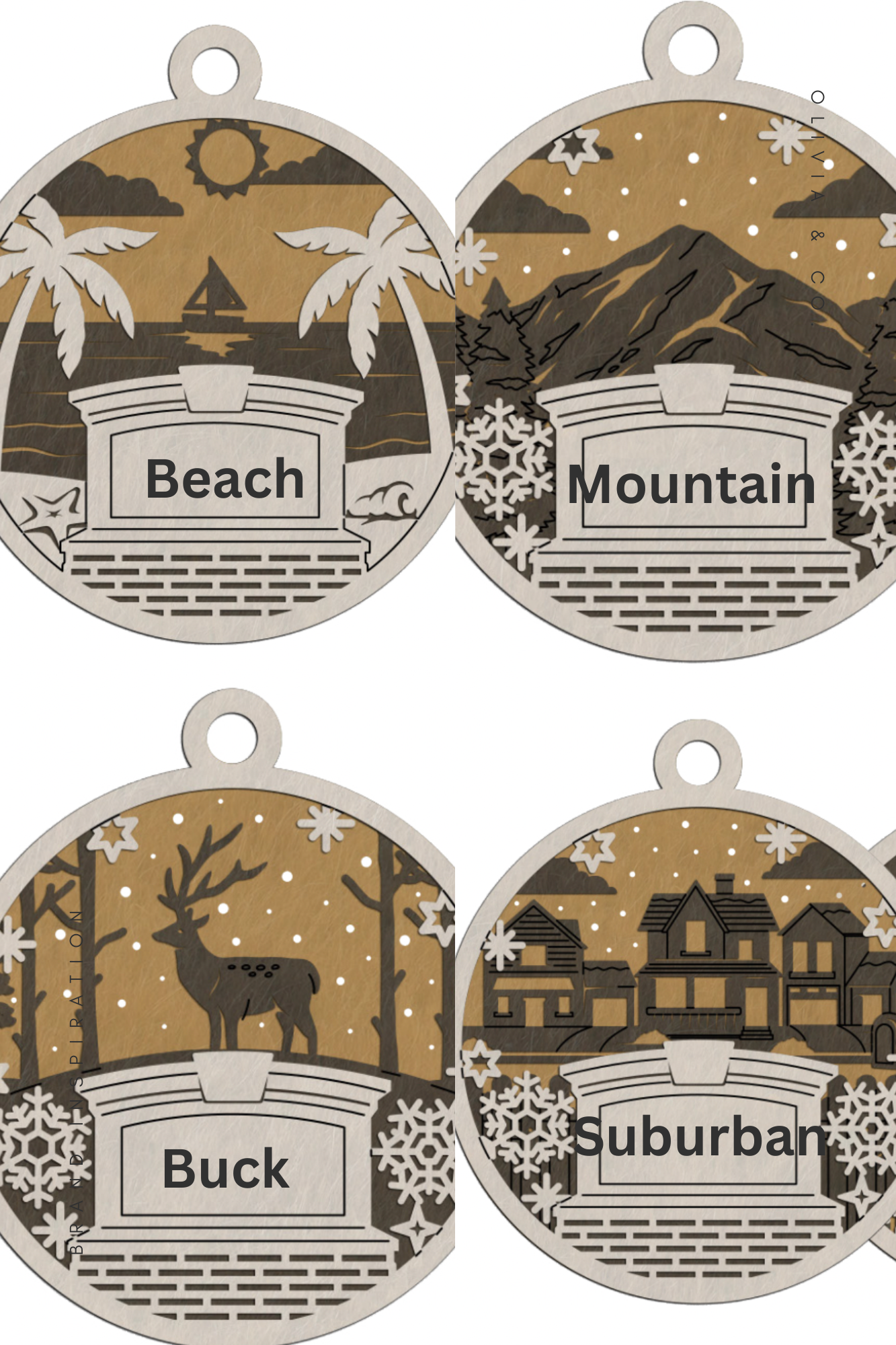 Rag Crazy Creates - Wholesale Ornament - Town Welcome Ornaments6