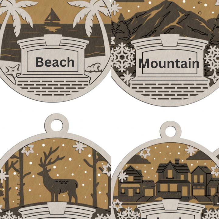 Rag Crazy Creates - Wholesale Ornament - Town Welcome Ornaments6