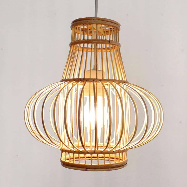 JANTA - Pendente em Rattan Sombra por atacado de Thaihomeshop