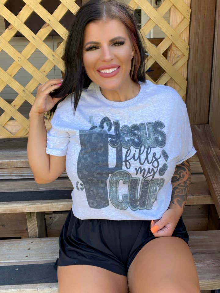 Jesus enche o meu copo por atacado de Sugar & Velvet Collective Wholesale