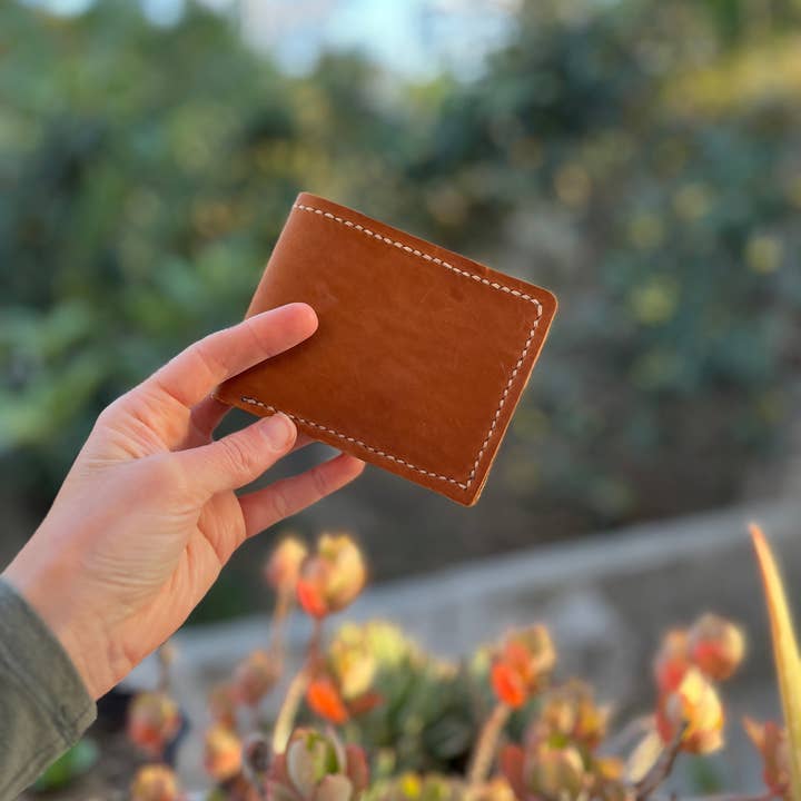 Woven With Hope - Wholesale Wallet - Men's - Bifold Wallet-Ochre2