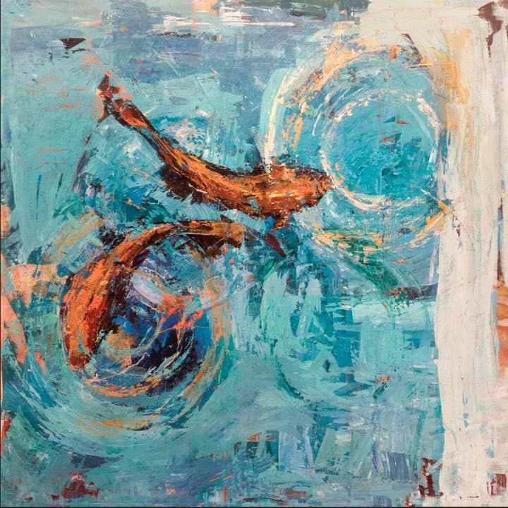 Good Fortune III High Gloss Acrylic Print for wholesale by John Beard Fine Art