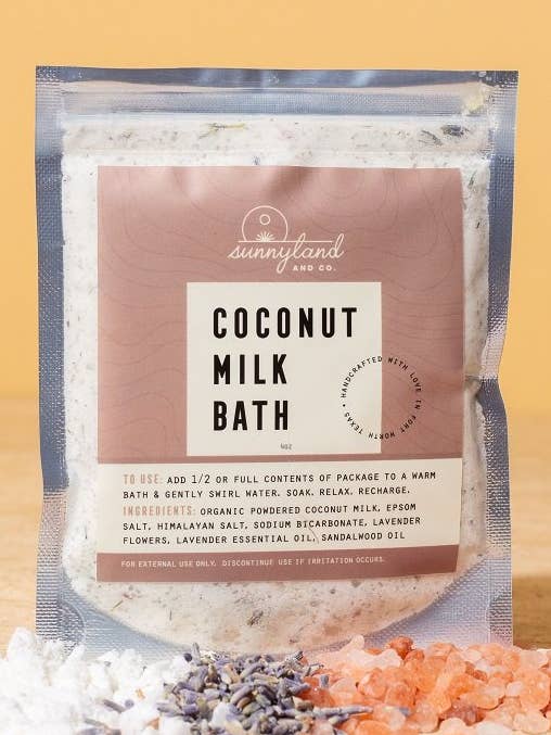 Coconut Milk Bath Small for wholesale by Sunnyland and Co.