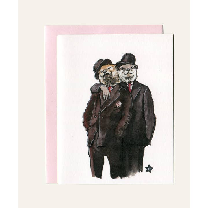 Darling Illustrations - Wholesale Love Card - No Otter Like You - Notecard6