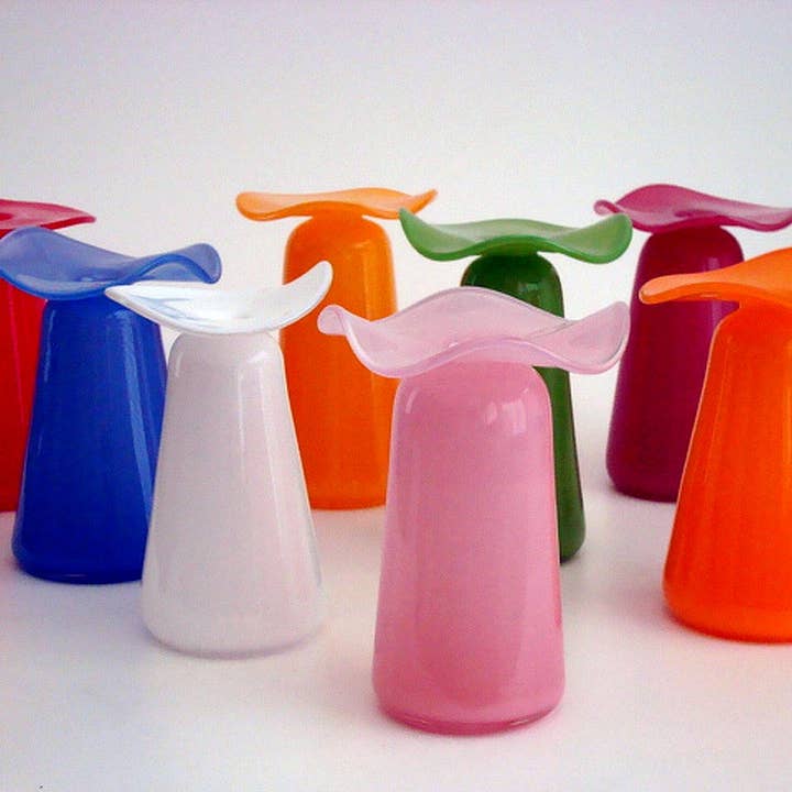 Terraglassworks - Wholesale Vase - Ruffle Bud vase