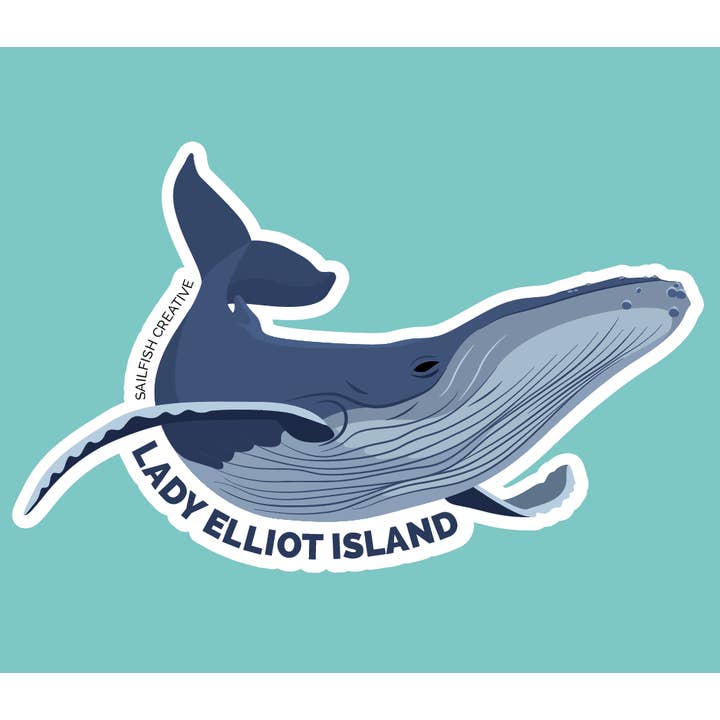 Sailfish Creative - Wholesale Sticker - Personalised Ocean Sticker2