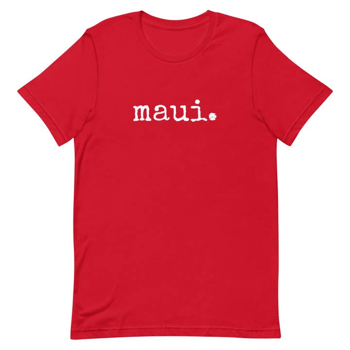 maui. - Camiseta unisex para adultos para venta al por mayor de Ivy & Co.