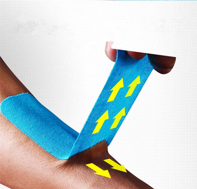 VIGOR - Wholesale Fitness Equipment - Exercise Care Health Pain Relief Kinesiology Tape(UnCut - 1 Pack) - MOQ 10 Pcs1