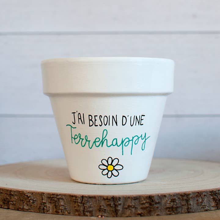 Happypots.fr - Wholesale Plant Pot - Terracotta flower pot: I need a terrehappy