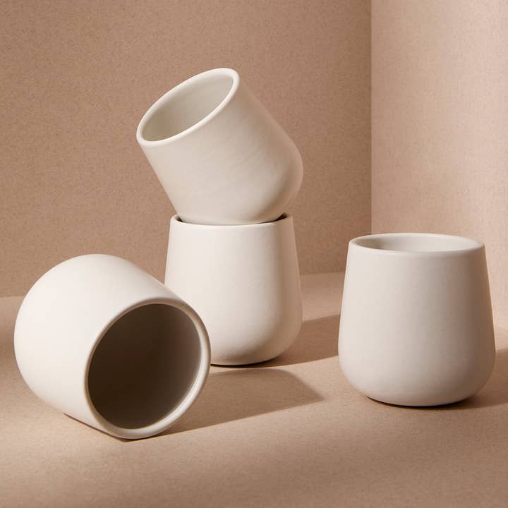 Handmade Stoneware Coffee & Tea Cup | Edan 7.5 oz and other Purchase Wholesale clay cups. Free Returns & Net 60 Terms on Faire trending on Faire.