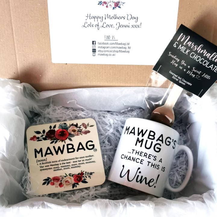 Mawbag Wine | Mothers Day Gift Set | Gifts for Mum | Mum Birthday Gift | Mum Gift Box | Mum Gift | Mum Coaster | Mum Mug Funny for wholesale by Mawbag