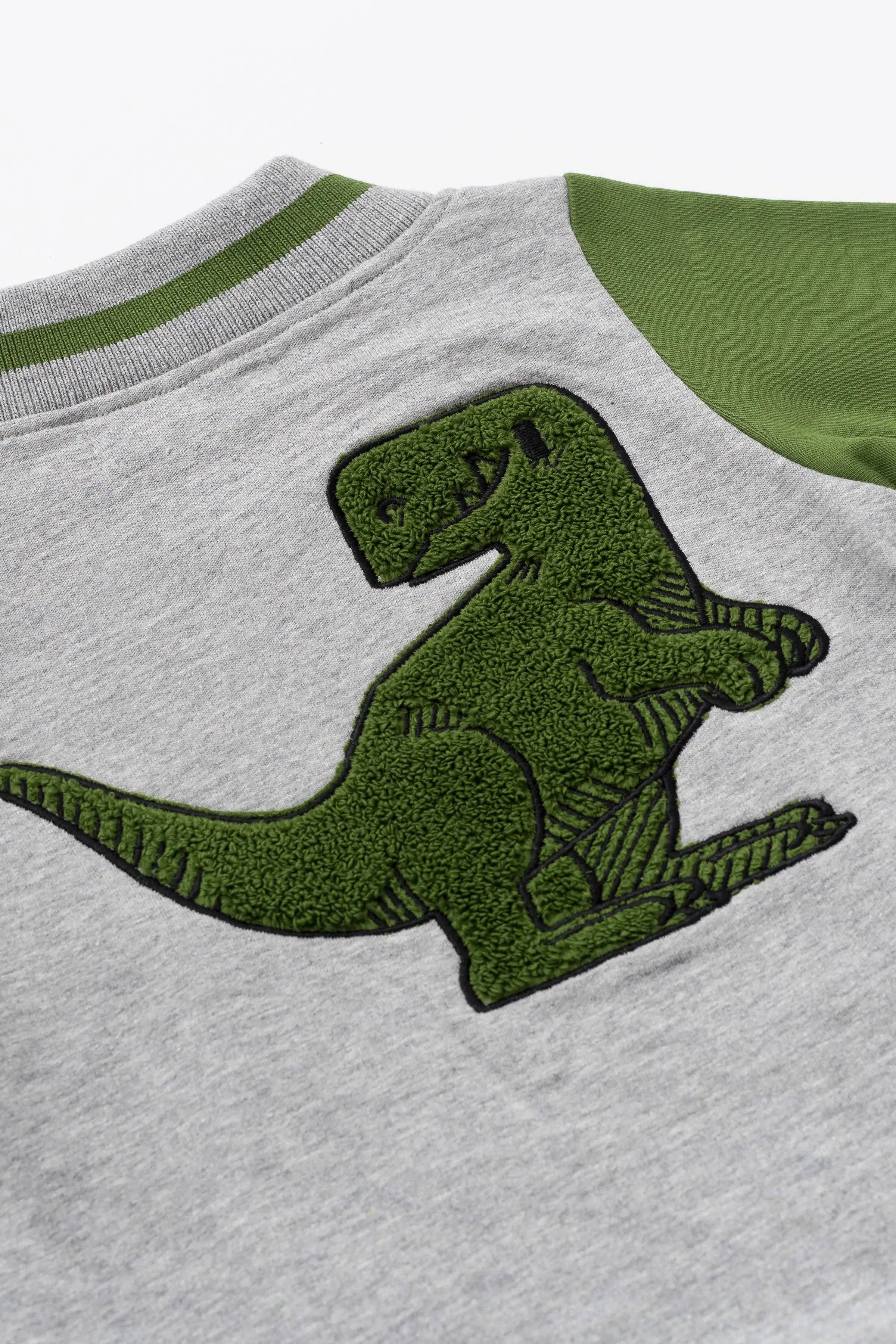 Monica + Andy – Großhandel Bomberjacke – Kinder – Zurück zur Schule Zip-Bomberjacke_Primary Dinos3