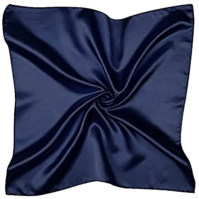Diacly - Wholesale Scarf - Women's - Solid Color Silky Satin Square Scarf16