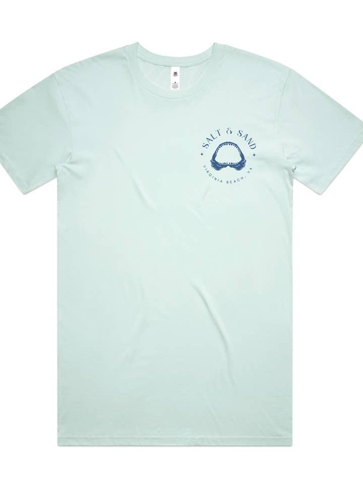 Maglietta Triblend Squalo / Verde Acqua / Sale e Sabbia per la vendita all'ingrosso da parte di Salt & Sand