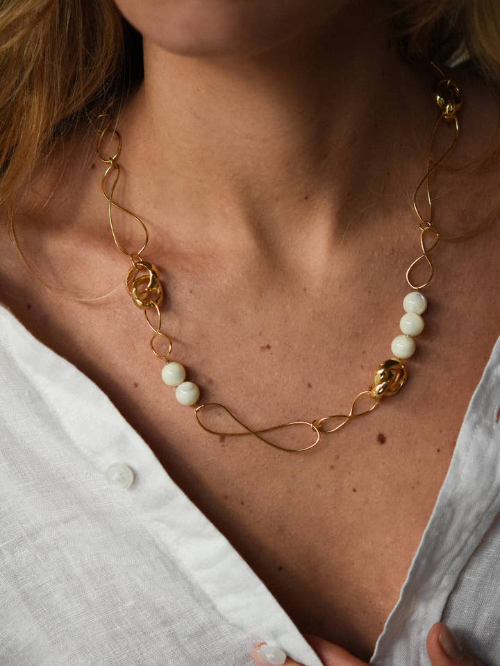 Lith maxi halskæde for engroshandel hos Judith Benita