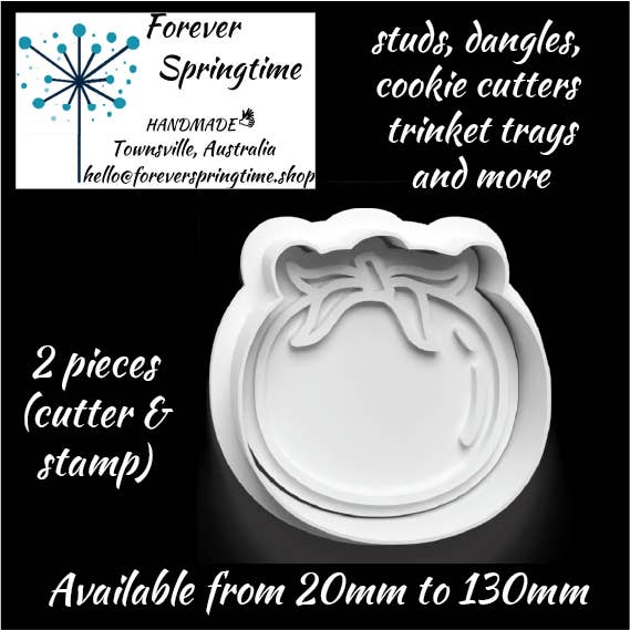 Forever Springtime - Wholesale Biscuit cutter - Tomato Cutter and Embosser Stamp: Art, Baking, Craft
