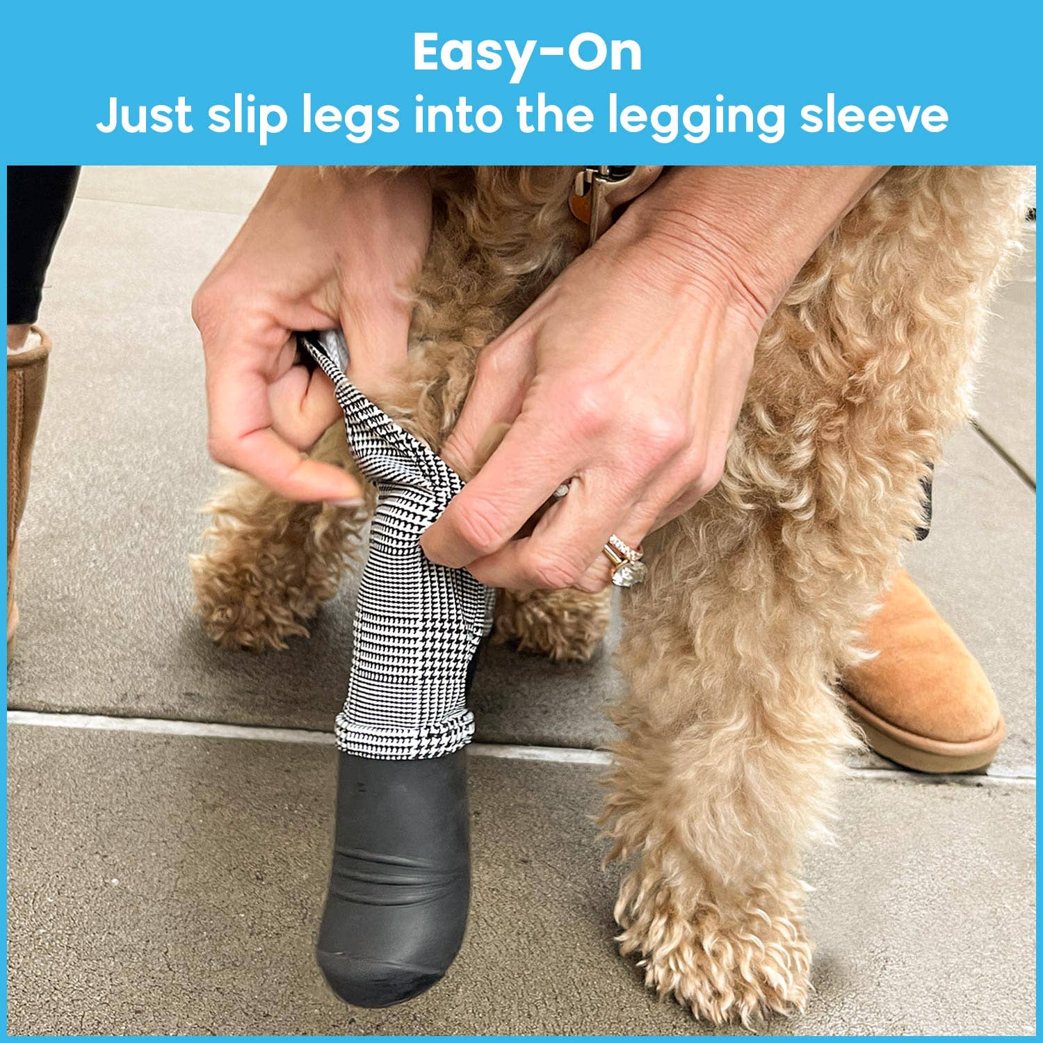 Walkee Paws – Großhandel Pfotenschutz für Haustiere – Deluxe Easy-On Hundestiefel-Leggings17