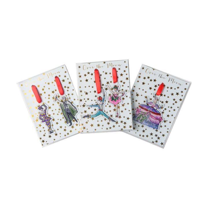 Over the Moon Gift - Wholesale Ornament Set - Flower & Mouse King Acrylic Ornament Set1