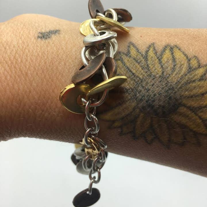 Multi color Cluster Bracelet for wholesale by Volare