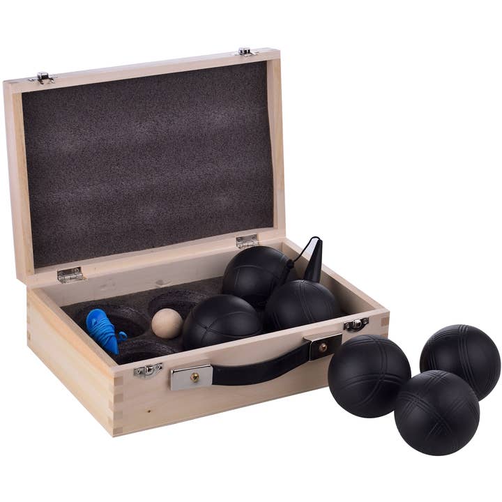 Laguiole – wholesale Trädgårdsspel – Laguiole Black Edition Set med 6 bouleklot