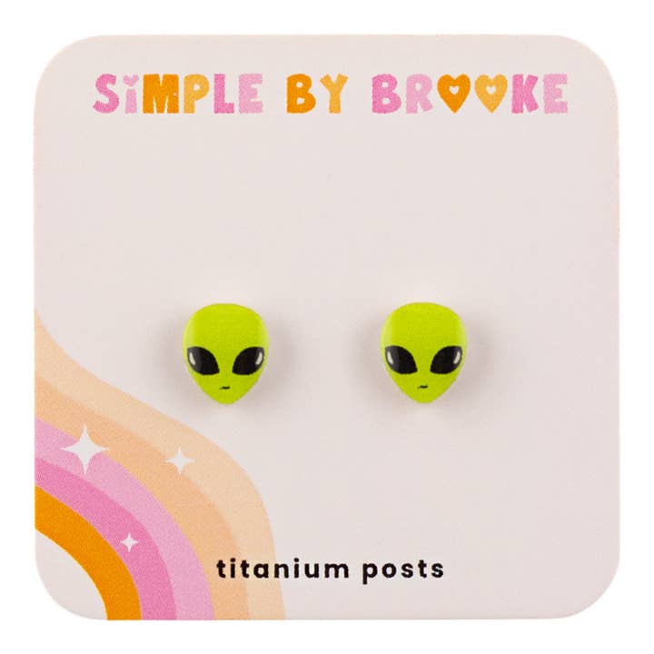 Alien Earrings for wholesale by SimplebyBrooke