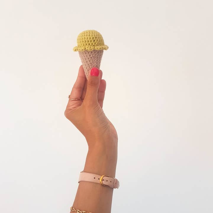 hibouchoucaillou - Wholesale Toy Set - Kids - Crochet ice cream cone for children's dinette