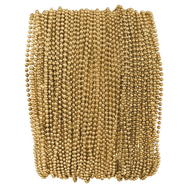 Mardi Gras Beads 33 inch 7mm, 6 Dozen, 72 Necklaces for wholesale by The Mardi Gras Krewe
