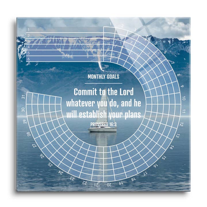 Christmas Holiday Gift, Goals, Tracker, Men, Home Décor for wholesale by LIFEtrack/Clairmont & Co