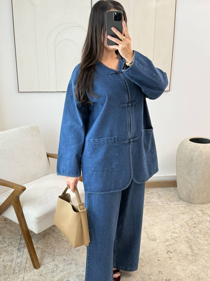 Ensemble DENIM Hana B285 for engroshandel hos White Icy