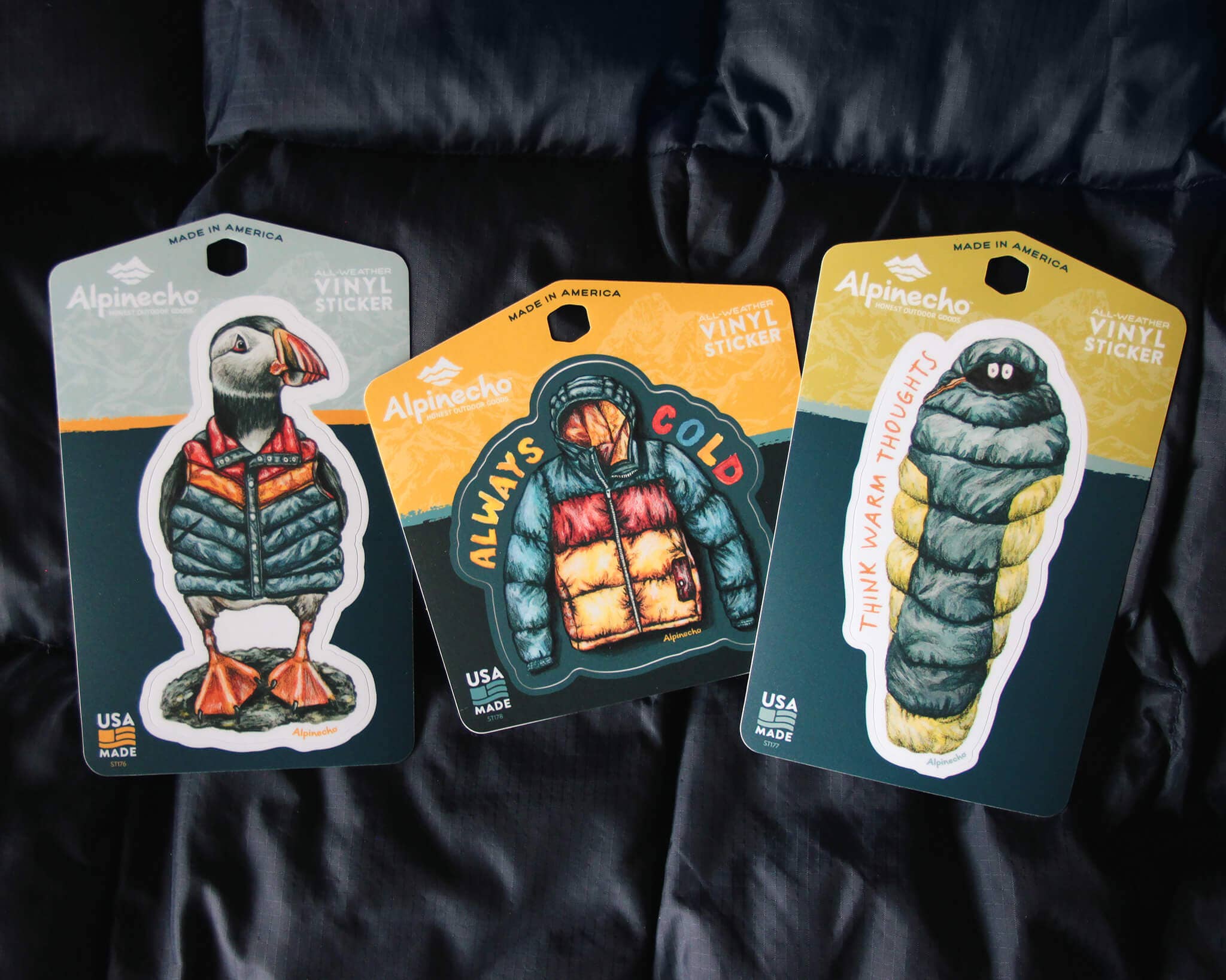 Alpinecho - Wholesale Sticker - Always Cold Sticker5